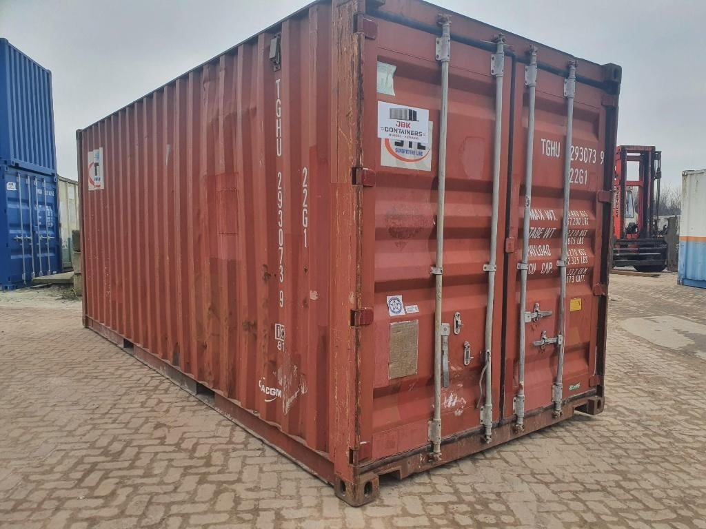 20ft opslagcontainer/ zeecontainer C-kwaliteit, Ophalen of Verzenden