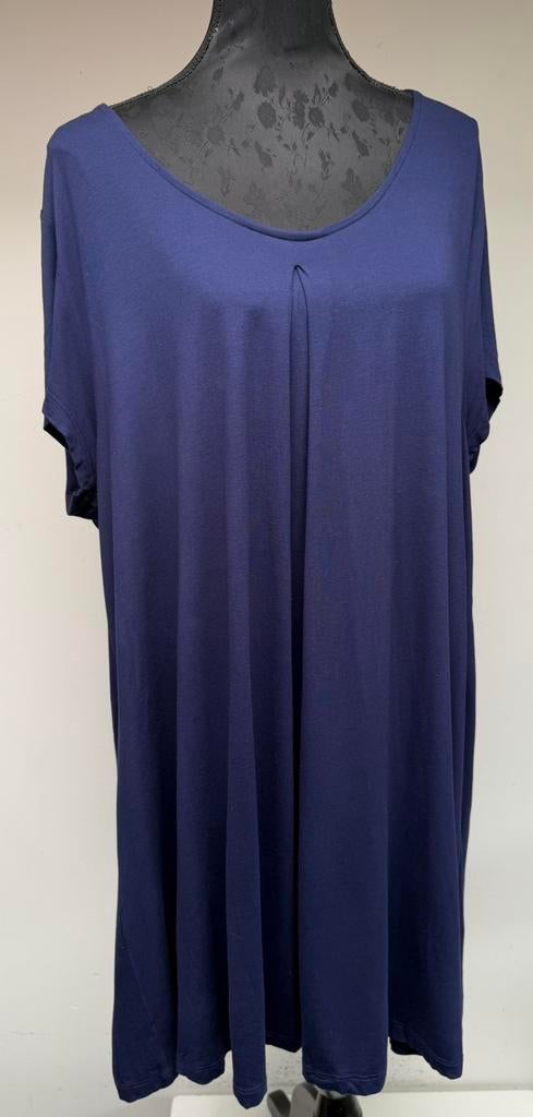 Superfijn blauw lang shirt/jurk ANNA FIELD CURVY mt 52, Ophalen of Verzenden, Zo goed als nieuw, Blauw, Jurk