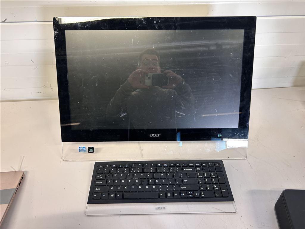 A7320. Acer AR5B22 computer, monitor, met toetsenbord, Ophalen of Verzenden, Gebruikt