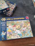 Jan van Haasteren camperen in het bos 1000 stukjes compleet, Hobby en Vrije tijd, Denksport en Puzzels, Ophalen, 500 t/m 1500 stukjes