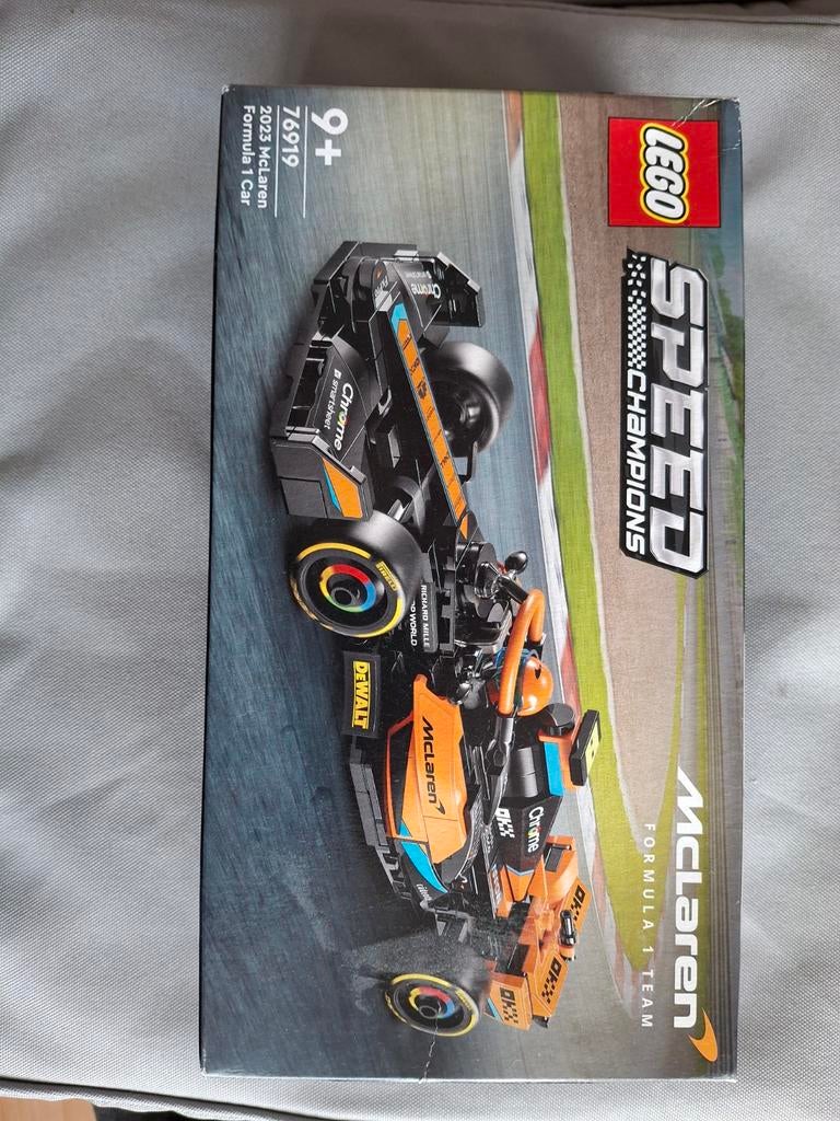 LEGO Speed Champions 76919 McLaren Formule 1 Auto, Ophalen, Nieuw, Complete set, Lego