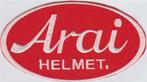 Arai Helmet stoffen opstrijk patch embleem #1, Ophalen of Verzenden
