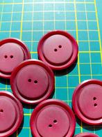 Grote bordeaux knopen, Hobby en Vrije tijd, Ophalen of Verzenden, Nieuw, Knoop of Knopen