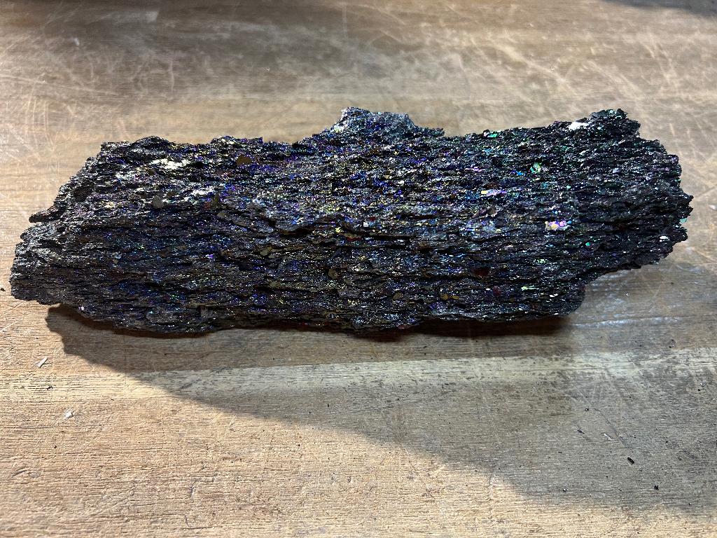 Carboyundum clusters diverse maten en gewichten zie foto' s, Ophalen of Verzenden, Mineraal