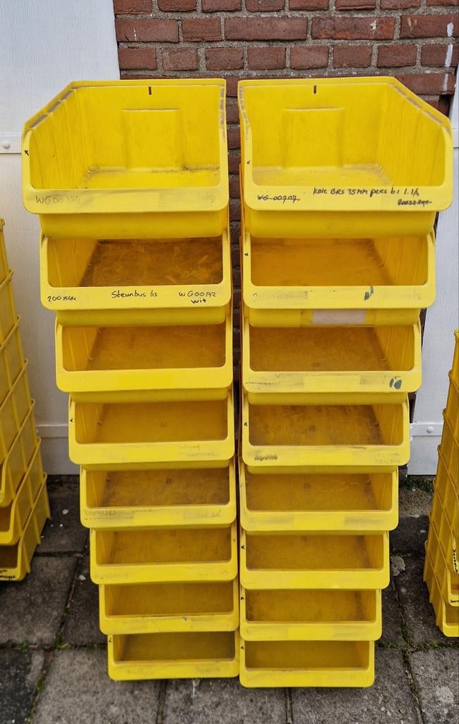 Sterke stapelbakken, Ophalen of Verzenden, Minder dan 40 cm, Doos, Minder dan 35 cm