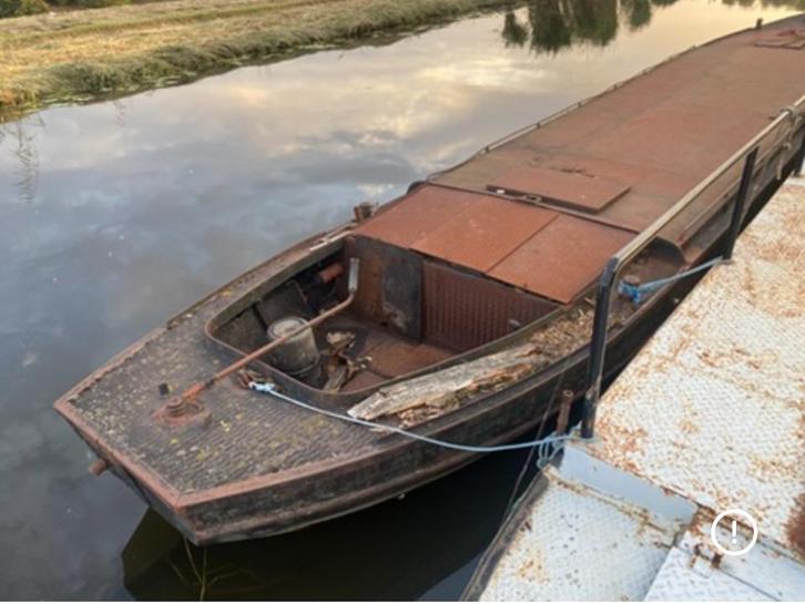 Stalen Dekschuit/Terrasboot/Partyboot te koop, Watersport en Boten, Motorboten en Motorjachten, Gebruikt, Staal, 12 meter of meer