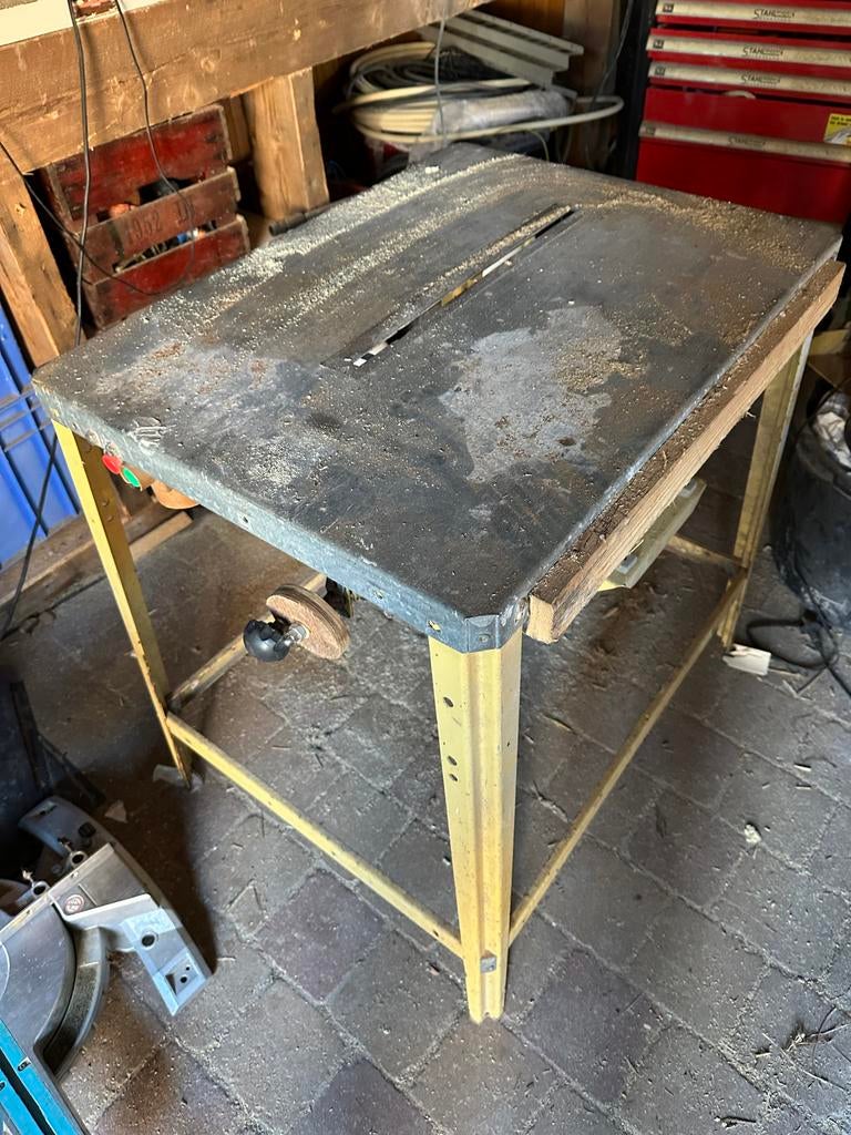 Scheppach Zaagtafel, Doe-het-zelf en Verbouw, Gereedschap | Zaagmachines, Ophalen, Gebruikt