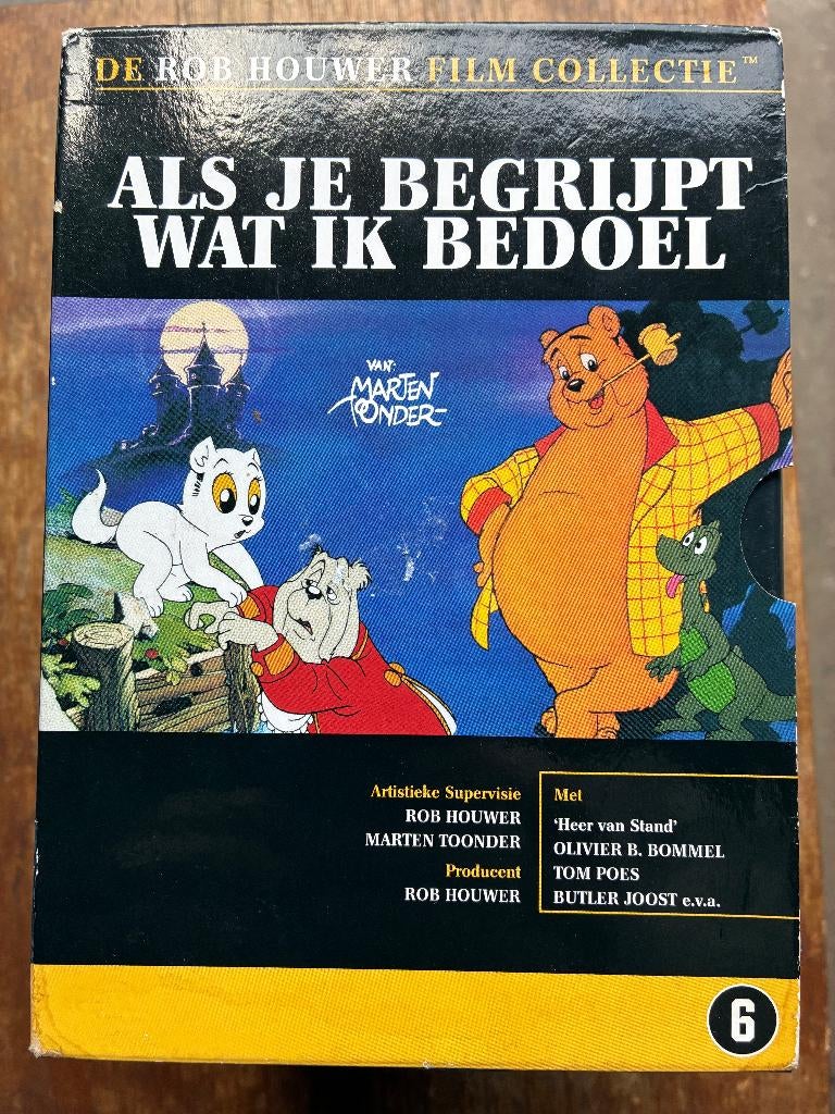 Als je begrijpt wat ik bedoel DVD (Rob Houwer collectie), Overige genres, Ophalen of Verzenden, Zo goed als nieuw, Vanaf 6 jaar