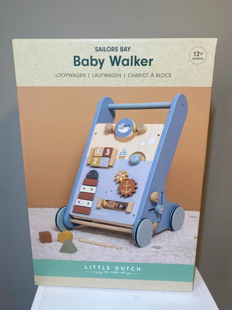 Little Dutch Sailors Bay Baby Walker Loopwagen, Ophalen of Verzenden, Nieuw, Overige typen, Met wieltjes