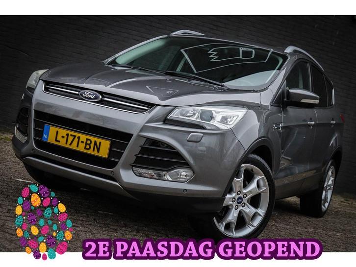 Ford Kuga 1.6 Titanium 4WD van 12.950 NU 11.950,- (bj 2013), Auto's, Ford, Bedrijf, Te koop, Kuga, 4x4, ABS, Airbags, Airconditioning