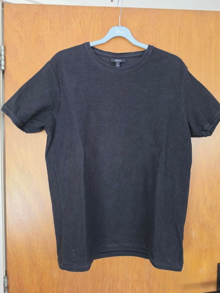 Smog Zwart T-shirt Korte Mouw Maat L Regular Fit Katoen, Kleding | Heren, Maat 52/54 (L), Zwart, Gedragen, Smog