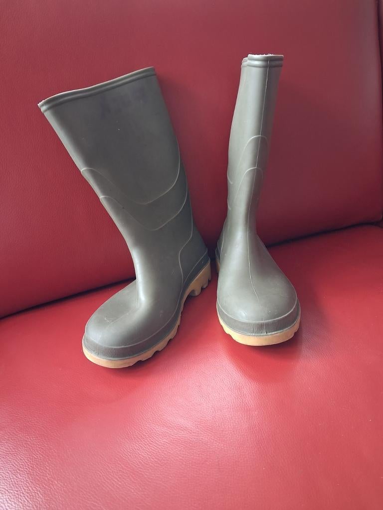 Groene rubberen laarzen - Maat 41, Ophalen, Gebruikt, Laarzen, Heren