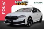 Skoda Octavia Combi 1.5 TSI 150pk MHEV Sportline Tour | 19", Auto's, Skoda, Stof, 1498 cc, Euro 6, Wit