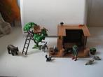 playmobil hut met boswachter en bosdieren, Ophalen of Verzenden, Gebruikt