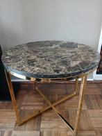 Salon/ Bijzettafel, Ophalen, 50 tot 100 cm, 50 tot 75 cm, Rond