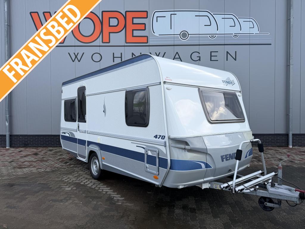 Fendt Saphir 470 TF TENT & FIETSENDRAGER, Schokbreker, Rondzit, Bedrijf, Overige typen
