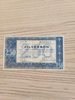 Zilverbon 2,5 gulden 1938, Postzegels en Munten, Bankbiljetten | Nederland, Ophalen of Verzenden, 1 gulden