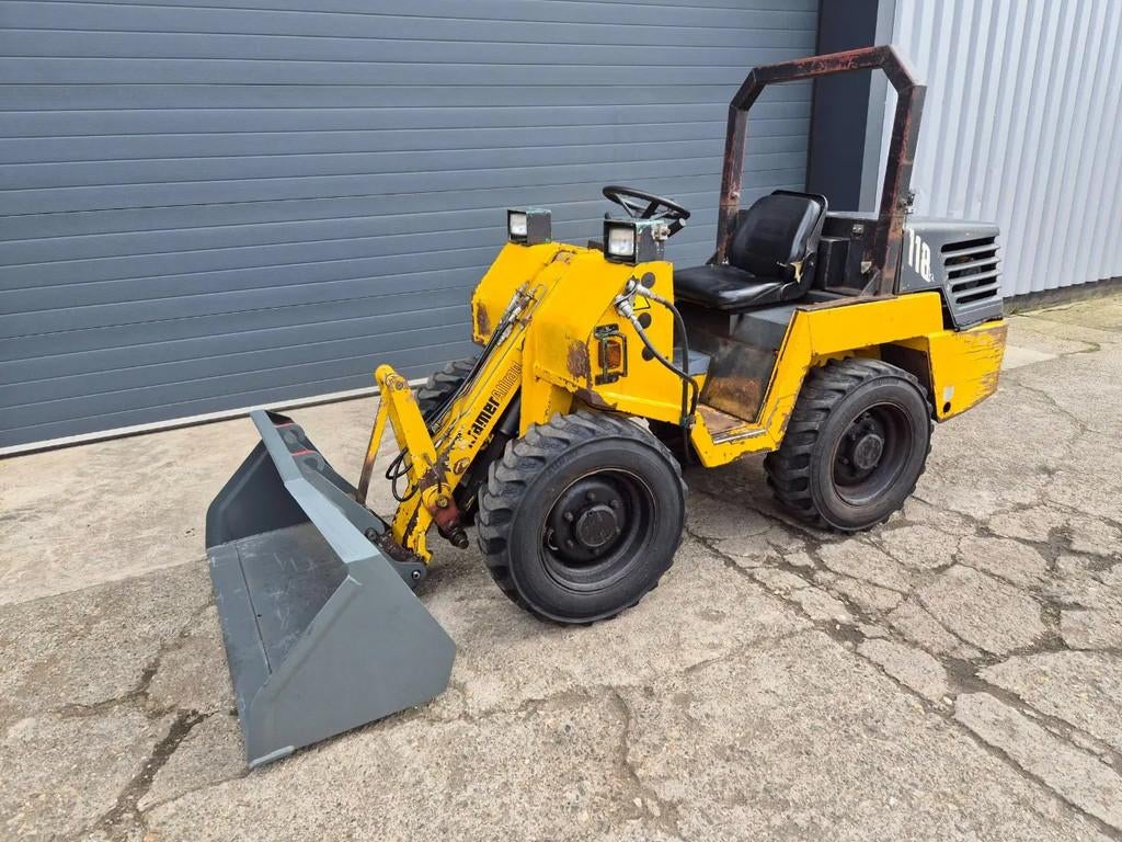 Kramer 118 Shovel, Wiellader of Shovel