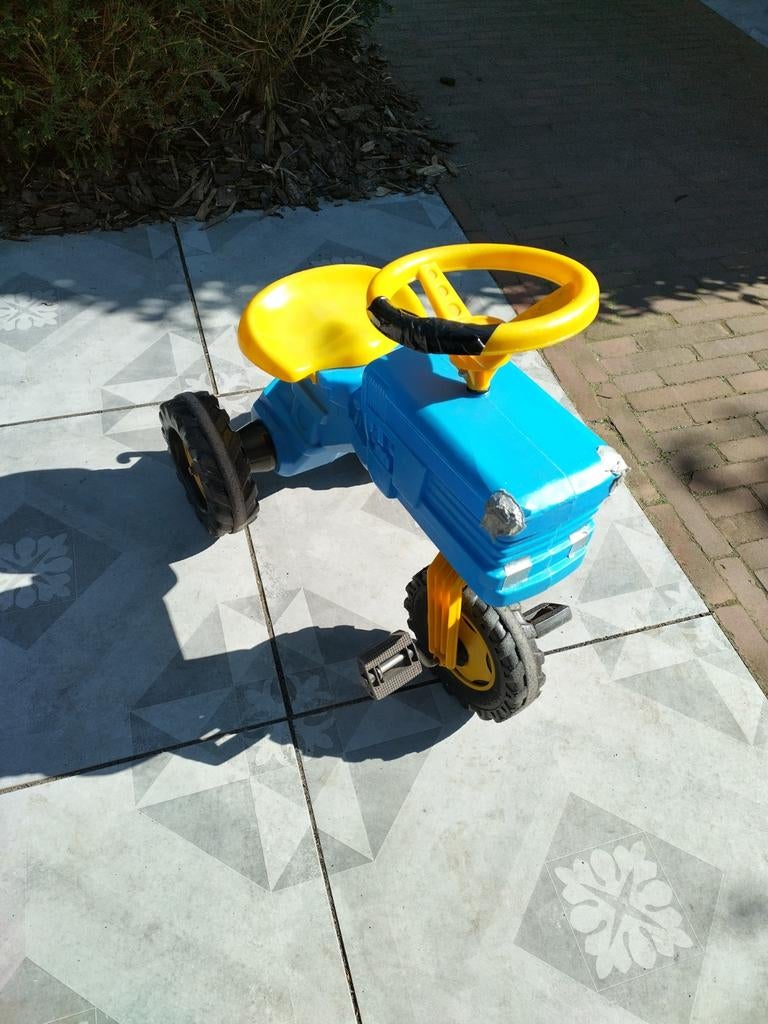 Driewieler tractortje, Ophalen