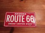 Route 66 Arizona Grand Canyon State nummerplaat, Diversen, Rommelmarktspullen, Ophalen of Verzenden, Zo goed als nieuw