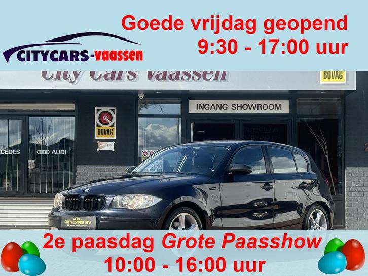 BMW 1-serie 116i Business Line 122 pk org nl auto nap logisc, Auto's, BMW, Bedrijf, Te koop, 1-Serie, ABS, Airbags, Airconditioning