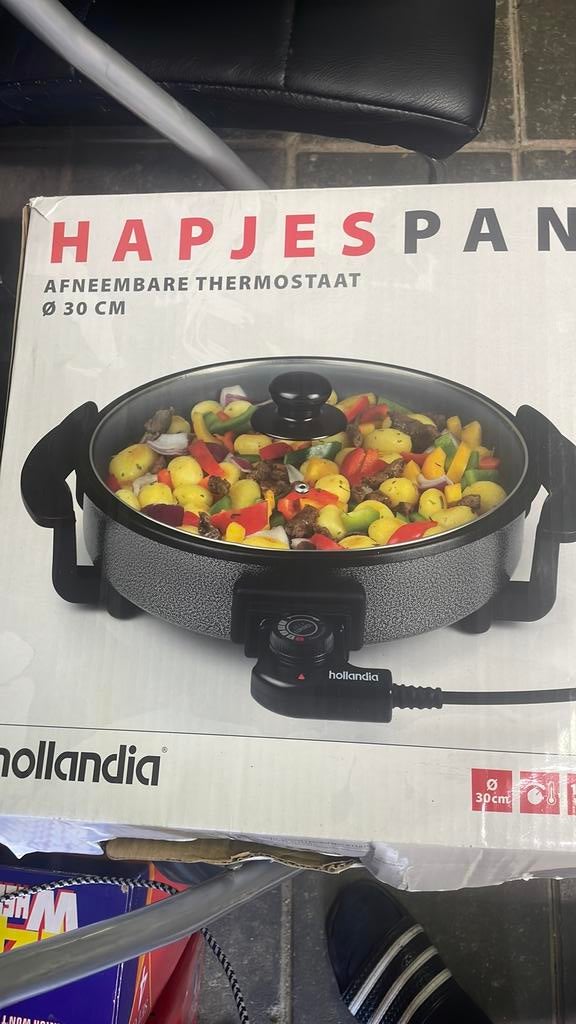 Hapjes pan, Ophalen, Zo goed als nieuw, Koekenpan of Braadpan