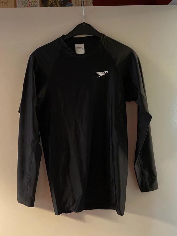 Speedo Rash Guard, Zwart, maat M, Overige typen, Verzenden, Zwart, Speedo