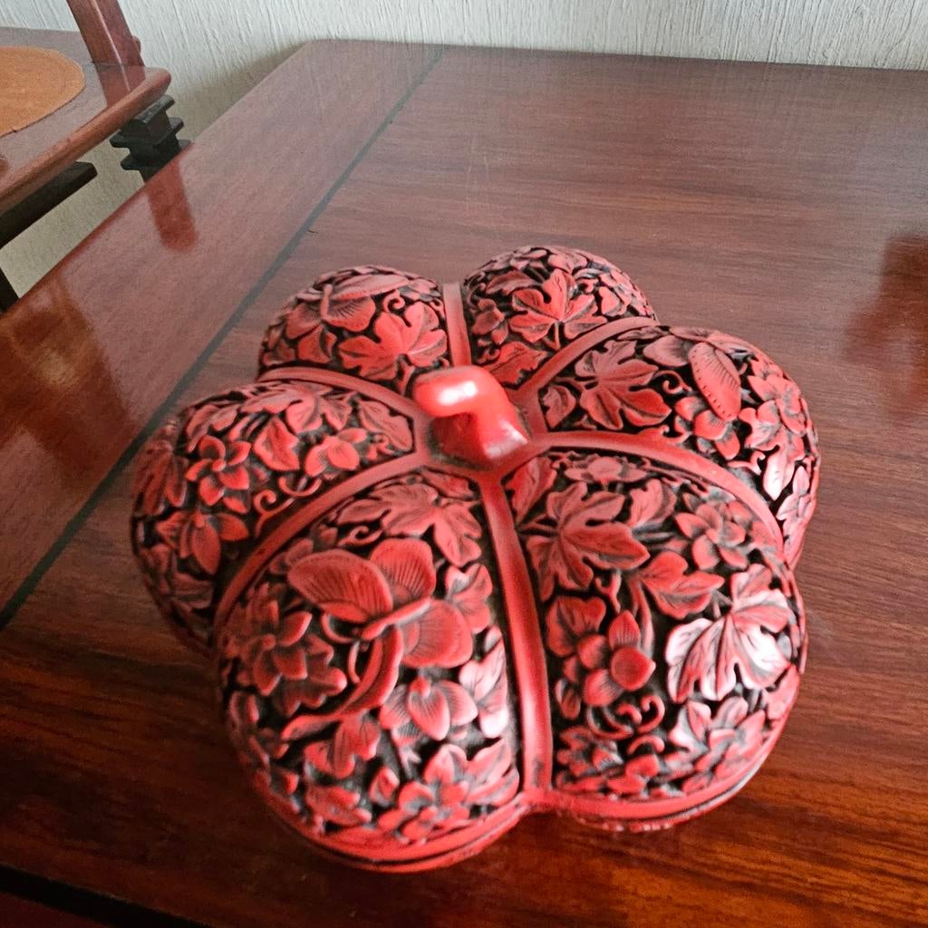 Chinese lakdoos Cinnaber, Ophalen of Verzenden, Nieuw