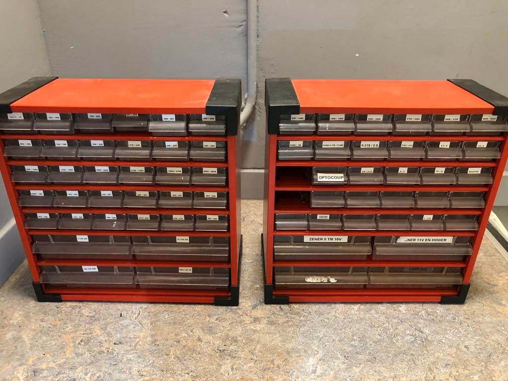 Organiser assortiment box opbergsysteem, Ophalen, Gebruikt