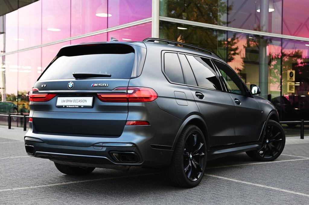 BMW X7 M50i 6p. High Executive Automaat / Panoramadak Sky Lo, 12 maanden, Gebruikt, 4395 cc, Vierwielaandrijving