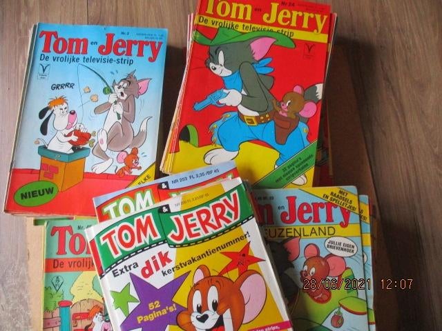 adv4685 tom en jerry, Eén stripboek, Ophalen, Gelezen