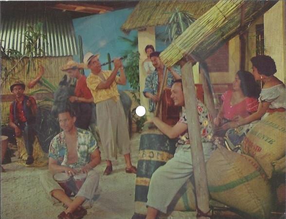 Phonocard Max Woisky-Nescafe Coffeeboatsong(45T), Ophalen of Verzenden, Zo goed als nieuw, Foto of Kaart