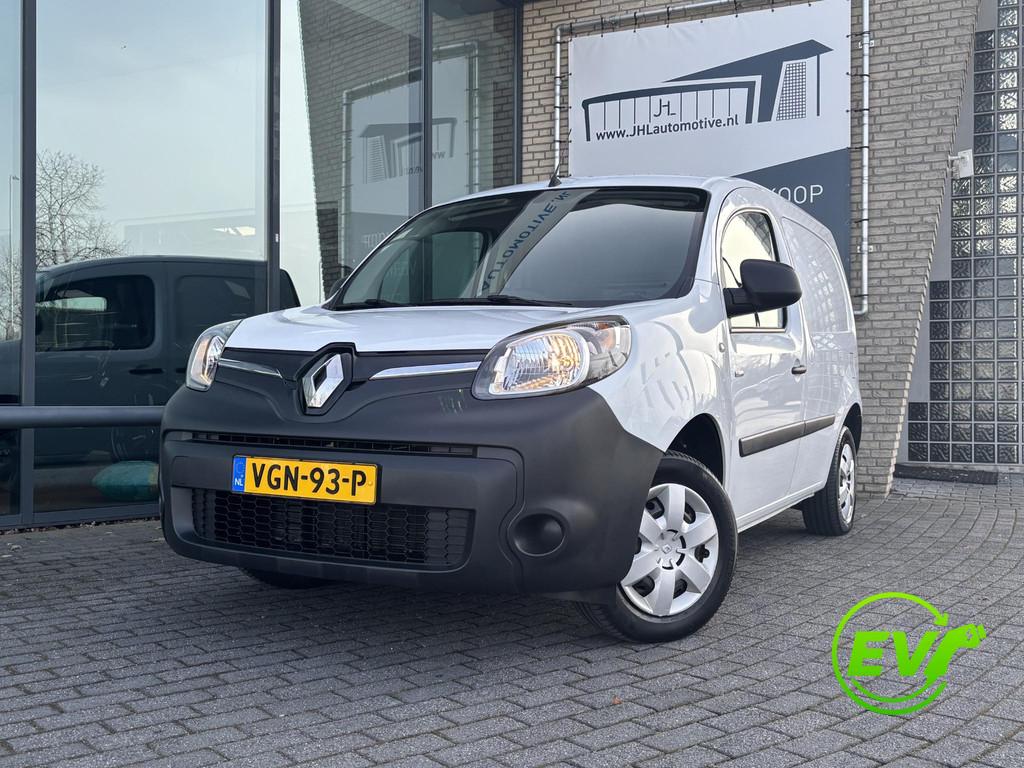 Renault Kangoo Z.E.*KOOPACCU*AIRCO*CRUISE*BETIMMERING*, Auto's, Bestelauto's, Bedrijf, Te koop, ABS, Airbags, Airconditioning