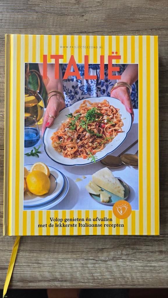 Project Gezond Italië  boek, Boeken, Ophalen of Verzenden, Zo goed als nieuw, Italië