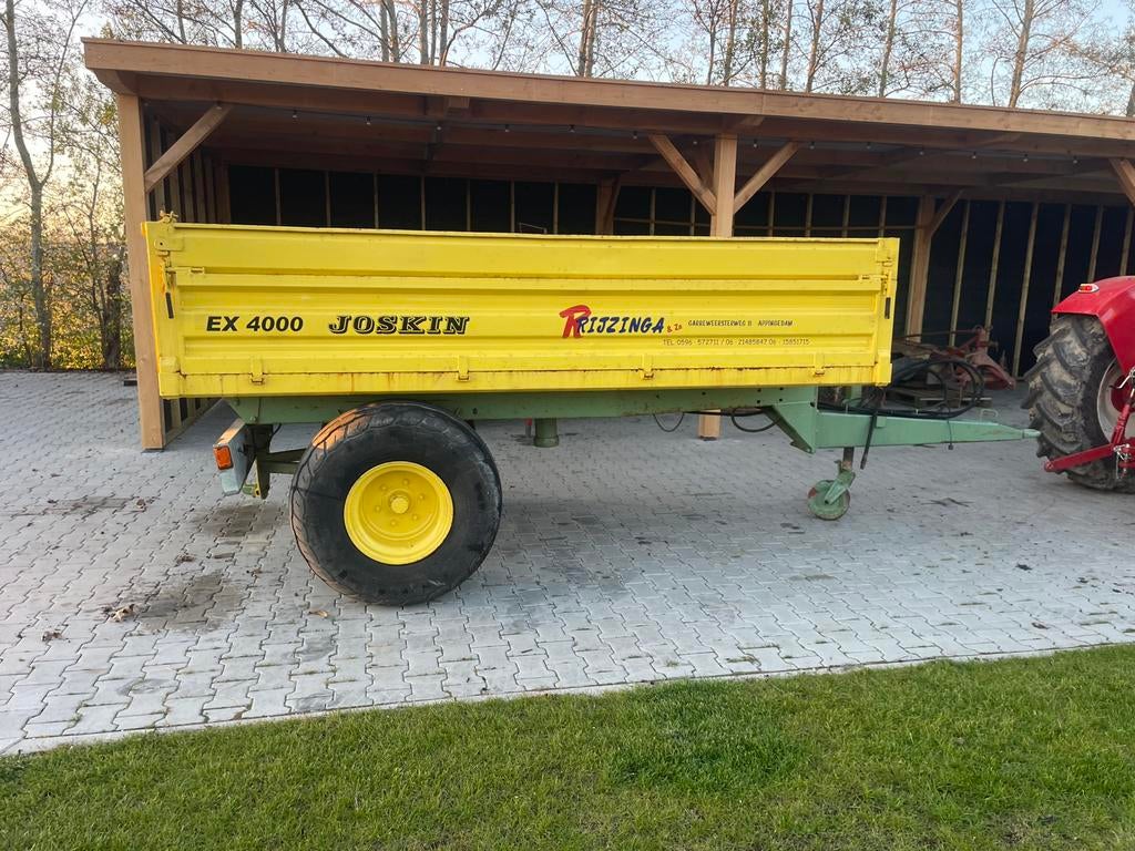 Joskin kipper 4 ton, Zakelijke goederen, Ophalen of Verzenden, Transport