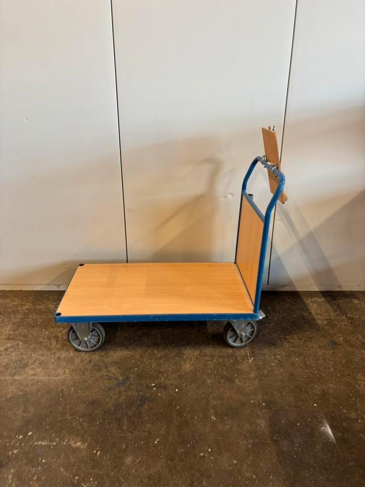 Fetra magazijnkar / magazijnwagen / transportwagen kar, Doe-het-zelf en Verbouw, Transportwagens, Gebruikt, Transportkar, 100 liter of meer