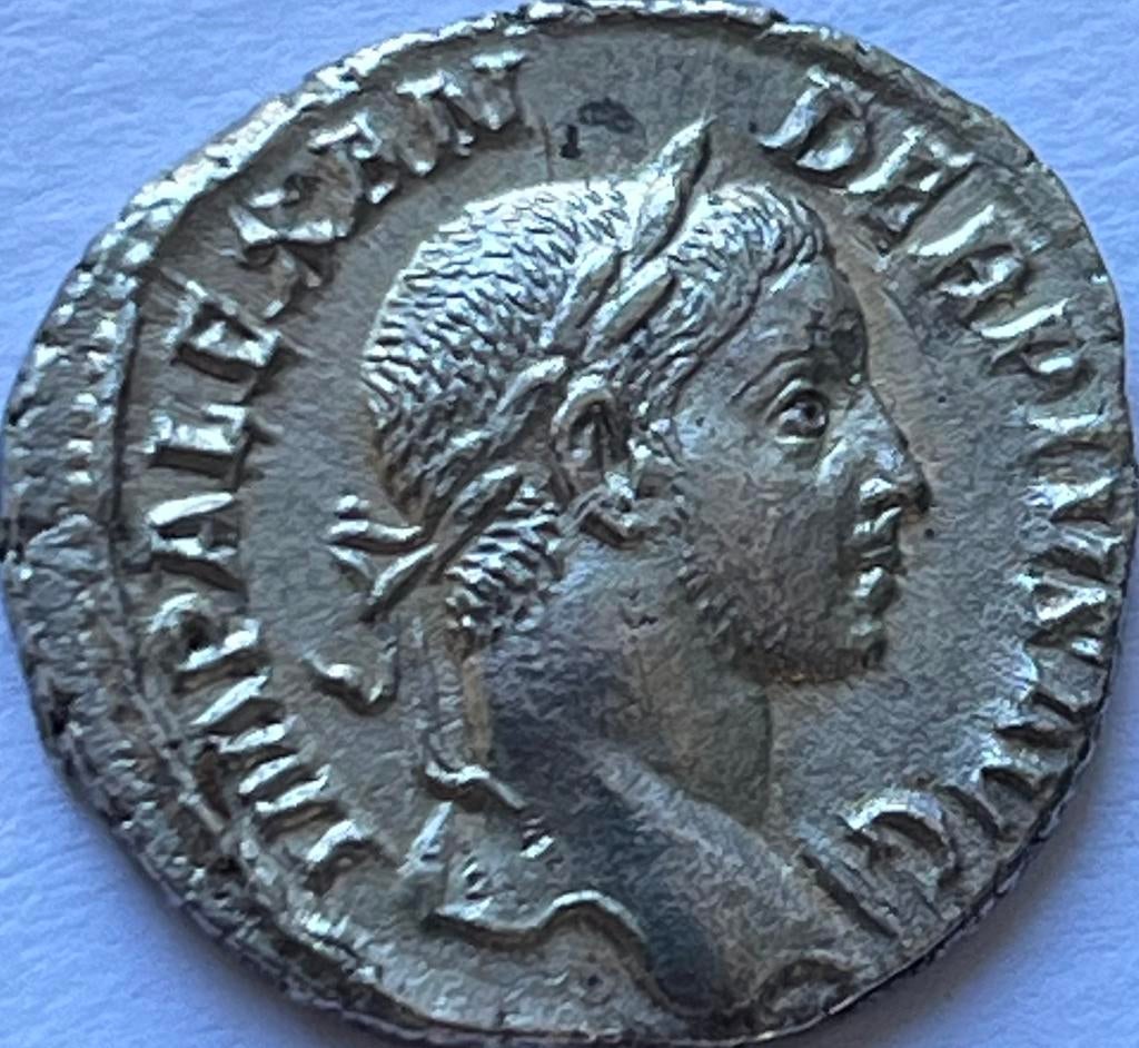 Romeinse Rijk schitterende denarius Severus Alexander, Postzegels en Munten, Munten | Europa | Niet-Euromunten, Ophalen of Verzenden