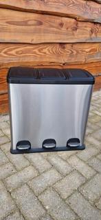 Prullenbak 3x35 liter, 40 liter of meer, Ophalen of Verzenden, Zo goed als nieuw, Minder dan 50 cm