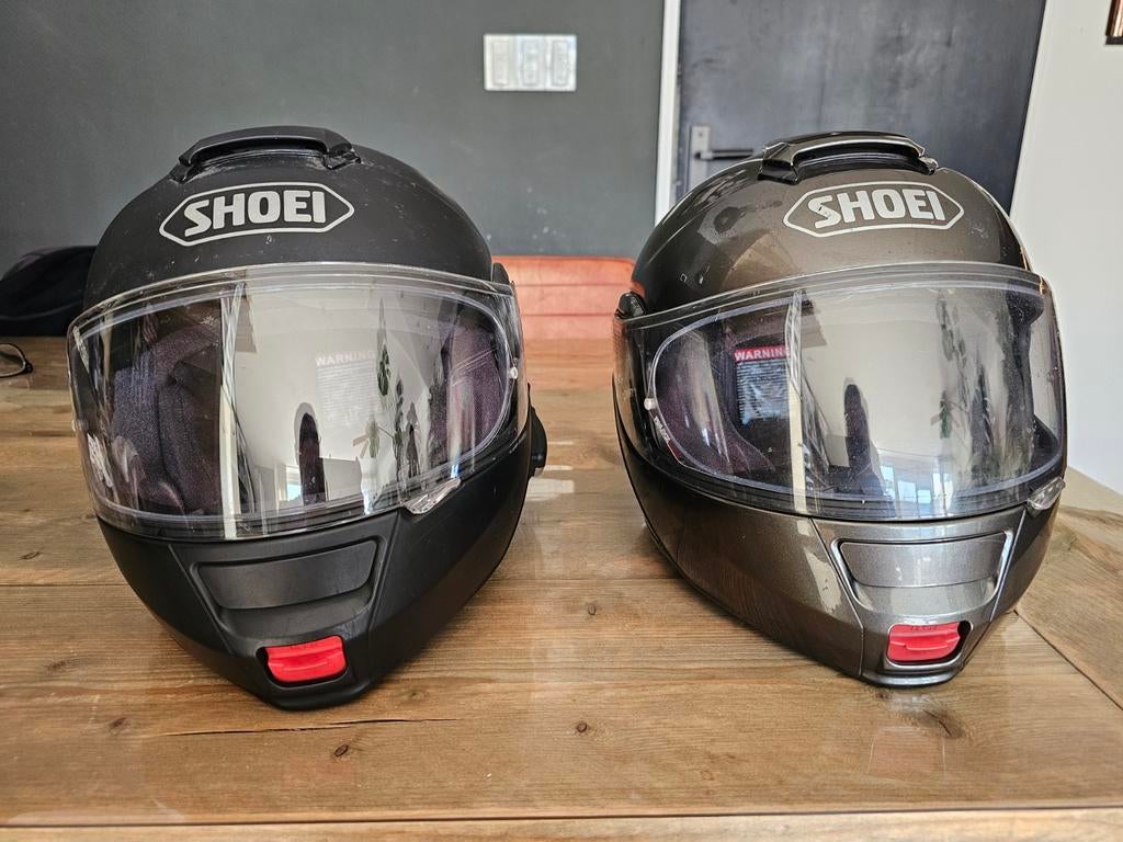 Shoei Neotec 1 systeemhelmen (matzwart en antraciet), Systeemhelm, Dames, Ophalen of Verzenden, Shoei