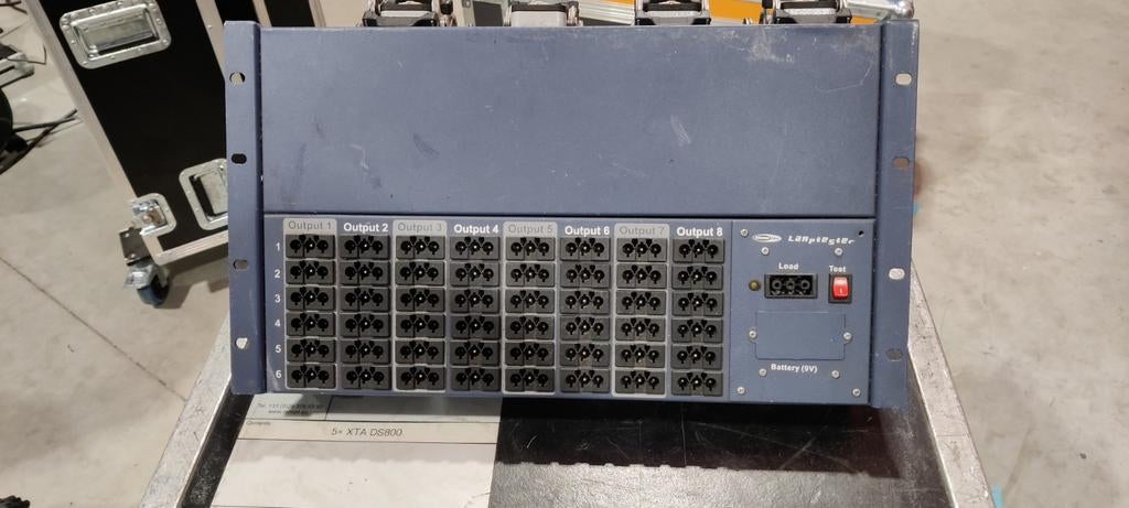 Showtec Harting Output patchveld incl Lampentester, Ophalen, Gebruikt