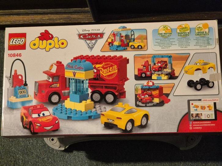 Duplo 10846  Flo's V8 Café. Collectors Item, Kinderen en Baby's, Speelgoed | Duplo en Lego, Zo goed als nieuw, Duplo, Complete set