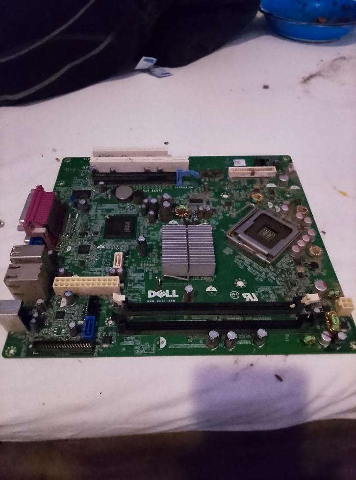 Dell OptiPlex 360 Moederbord, Computers en Software, Moederborden, Gebruikt, Intel, DDR2, Ophalen of Verzenden