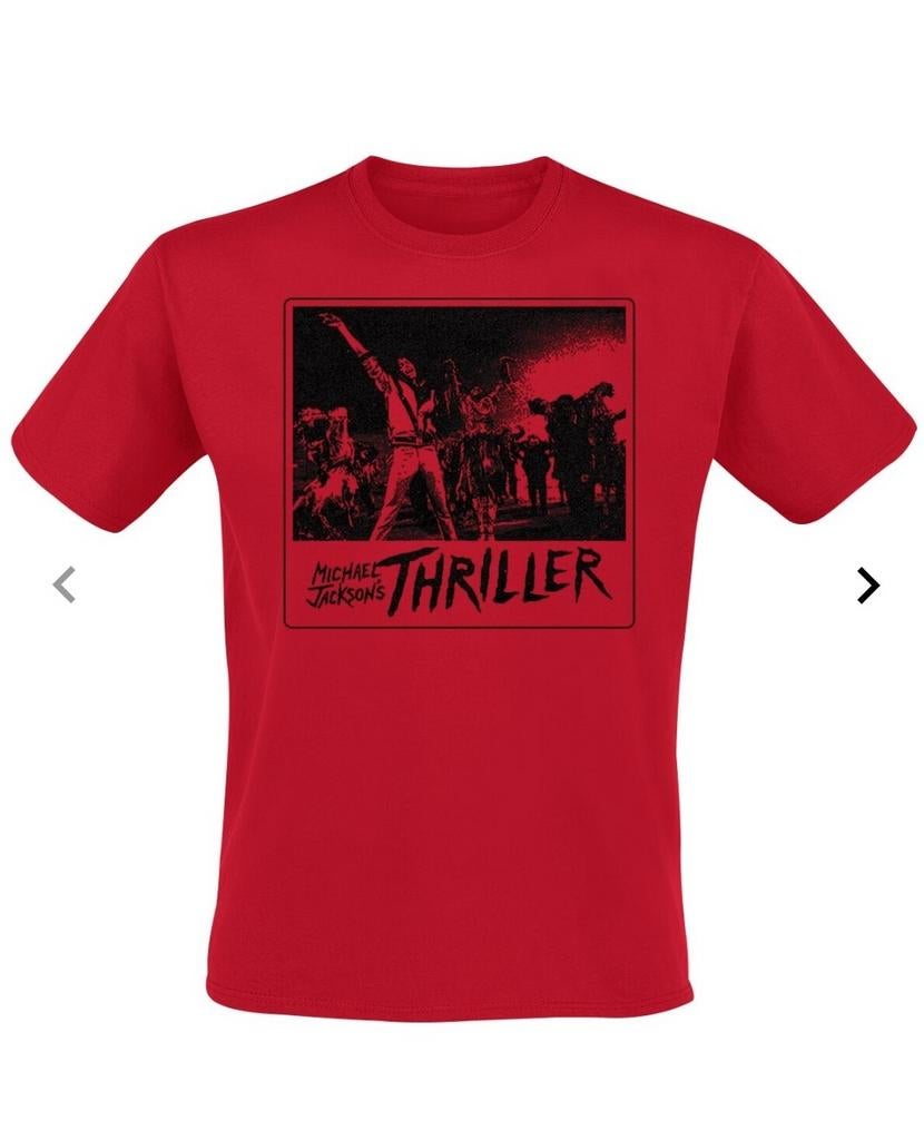 Nieuw Michael Jackson polaroid 'Thriller' M t-shirt!, Ophalen of Verzenden, Nieuw, Kleding