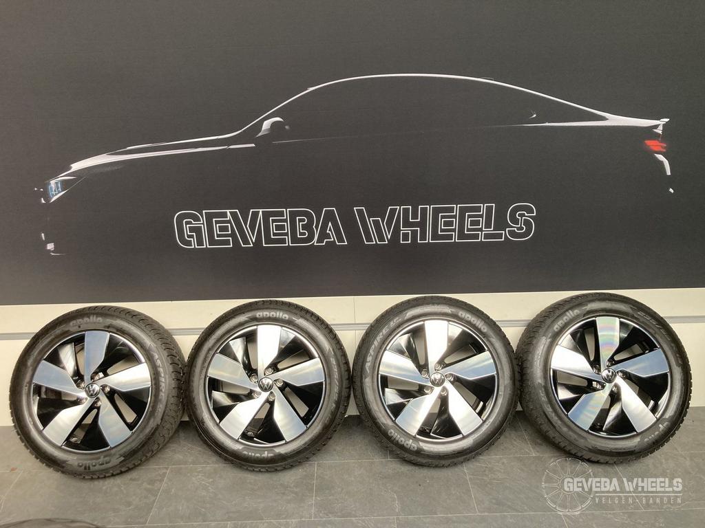 18” originele Volkswagen Tiguan / Tayron velgen winterbanden, Auto-onderdelen, Banden en Velgen, 18 inch, Gebruikt, -, -