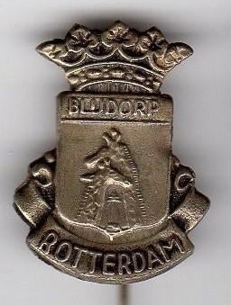 Speldje DIERENTUIN BLIJDORP ROTTERDAM GIRAFFEN (A5), Verzamelen, Speldjes, Pins en Buttons, Ophalen of Verzenden, Gebruikt, Overige onderwerpen