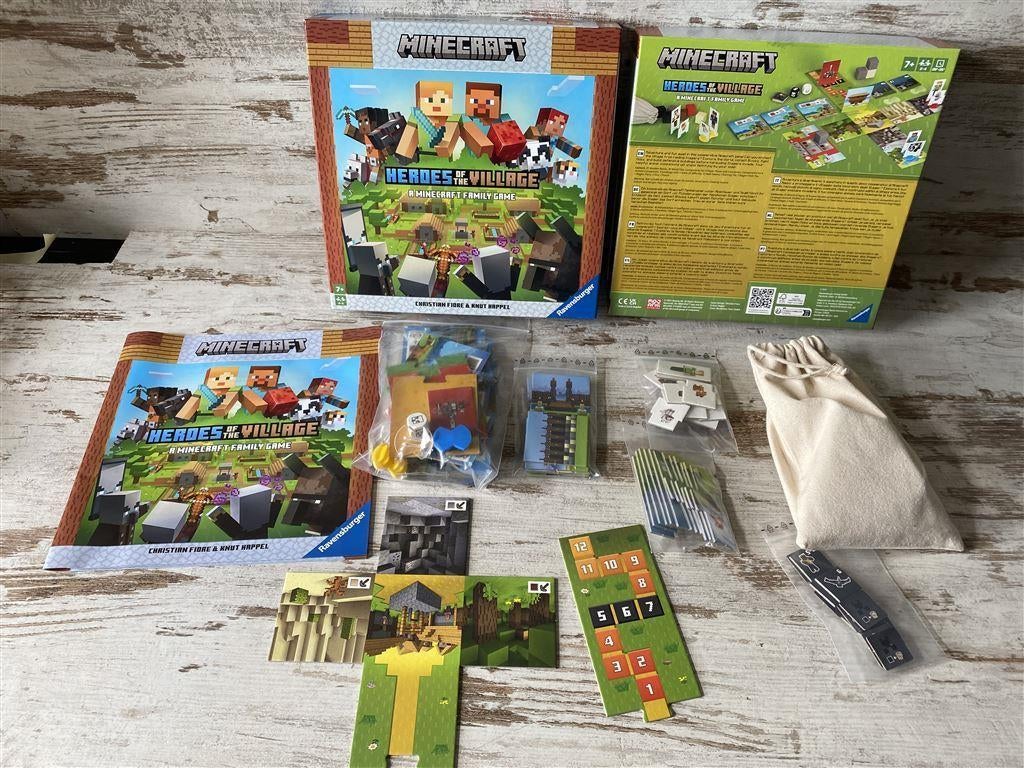 Minecraft heroes of the village bordspel ravensburger [s240]