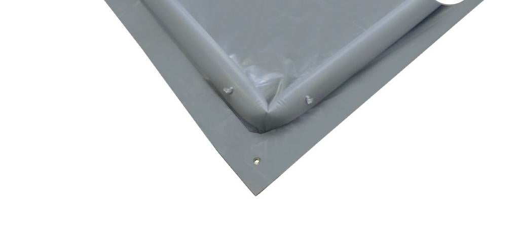 Opblaasbaar grondzeil 3 x 4 meter, Caravans en Kamperen, Kampeeraccessoires, Ophalen of Verzenden, Gebruikt