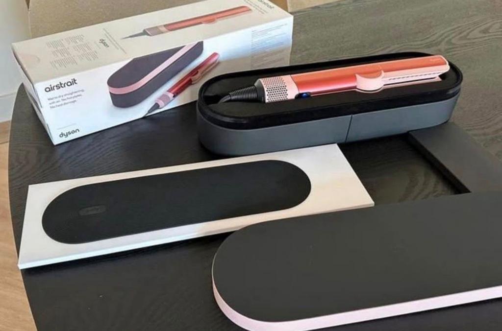 Dyson Airstrait Bronze-Rose, Sieraden, Tassen en Uiterlijk, Uiterlijk | Haarverzorging, Ophalen of Verzenden, Zo goed als nieuw