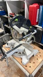 Festool kapex ks 120 Afkortzaag 260 mm, 70 mm of meer, Ophalen of Verzenden, Zo goed als nieuw, Afkortzaag