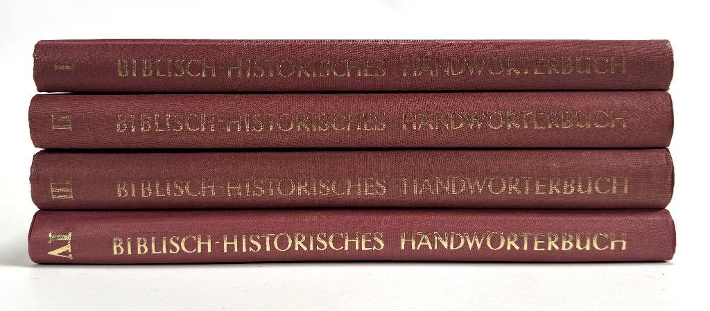 1105. Boeken - B. Reicke & L. Rost, Handwörterbuch, 1962–'79, Antiek en Kunst, Ophalen of Verzenden